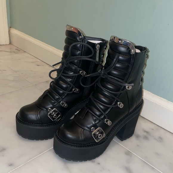 Killstar Stryker Boots - Picture 1 of 12